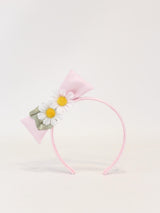 MONNALISA cerchietto con maxi fiocco Rosa