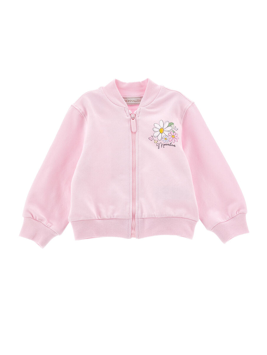 felpa con zip 39E801 5003 0090 MONNALISA 