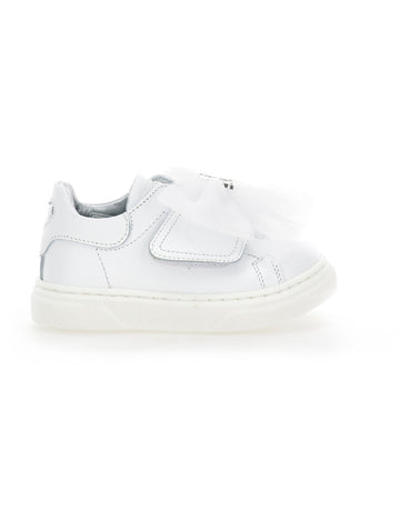 sneakers con logo strass 83E008 5721 0001 MONNALISA 