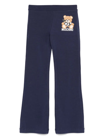 leggins con teddy HBP051LBA00 40016 MOSCHINO KIDS 