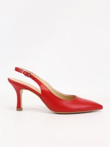 OVYE' dècollete con cinghia Rosso