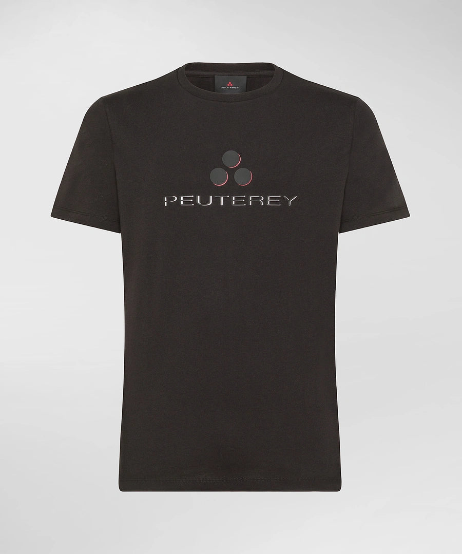 t-shirt carpinus con logo CARPINUS O 02 NER PeUTEREY 