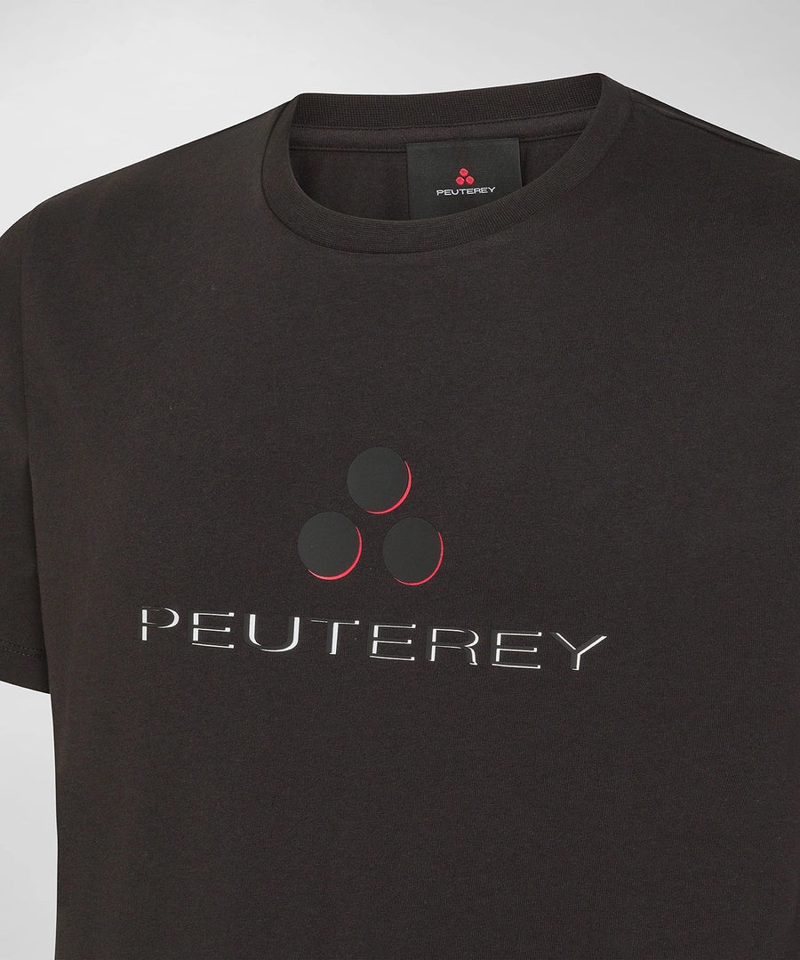 t-shirt carpinus con logo CARPINUS O 02 NER PeUTEREY 