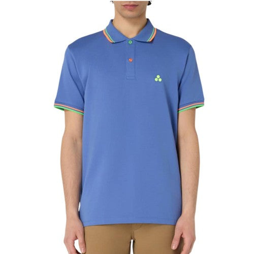 polo con contrasti fluo NEW SELANDINA 197 PeUTEREY 