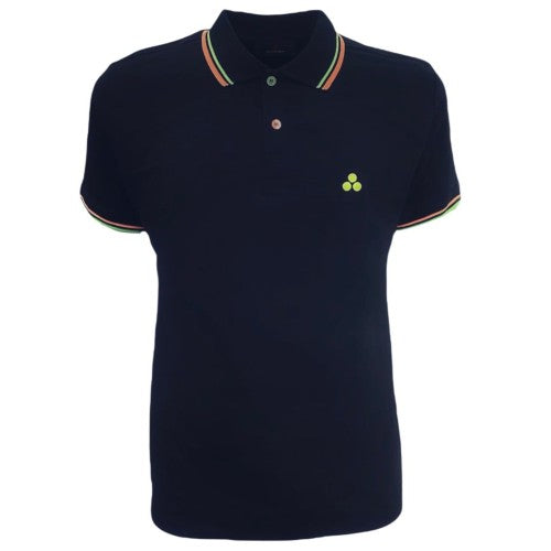 polo con contrasti fluo NEW SELANDINA 215 PeUTEREY 