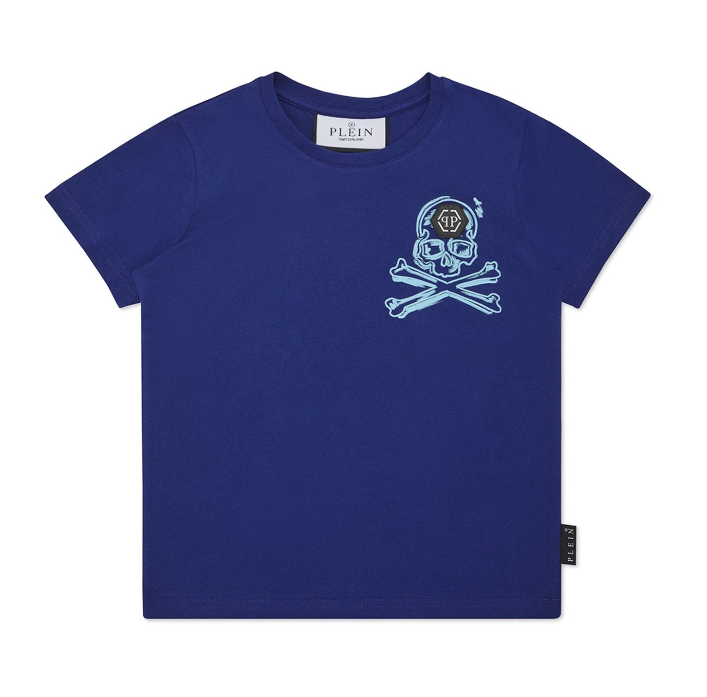t-shirt con logo teschio SAECBTK1339 PJY002N 14 PHILIPP PLEIN 