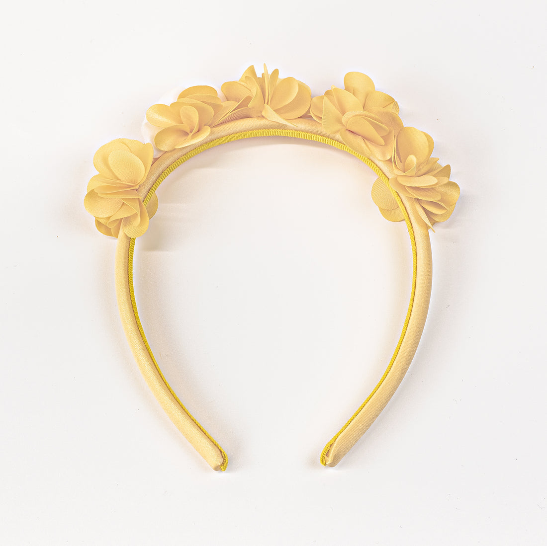 cerchietto con ricamo PC03219/CER GIALLO PURE FIRENZE 