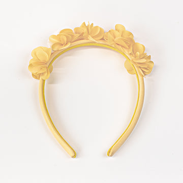 cerchietto con ricamo PC03219/CER GIALLO PURE FIRENZE 