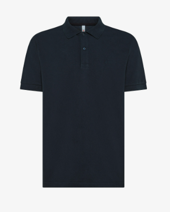 polo cold dye A35104 NAVY BLUE SUN68 
