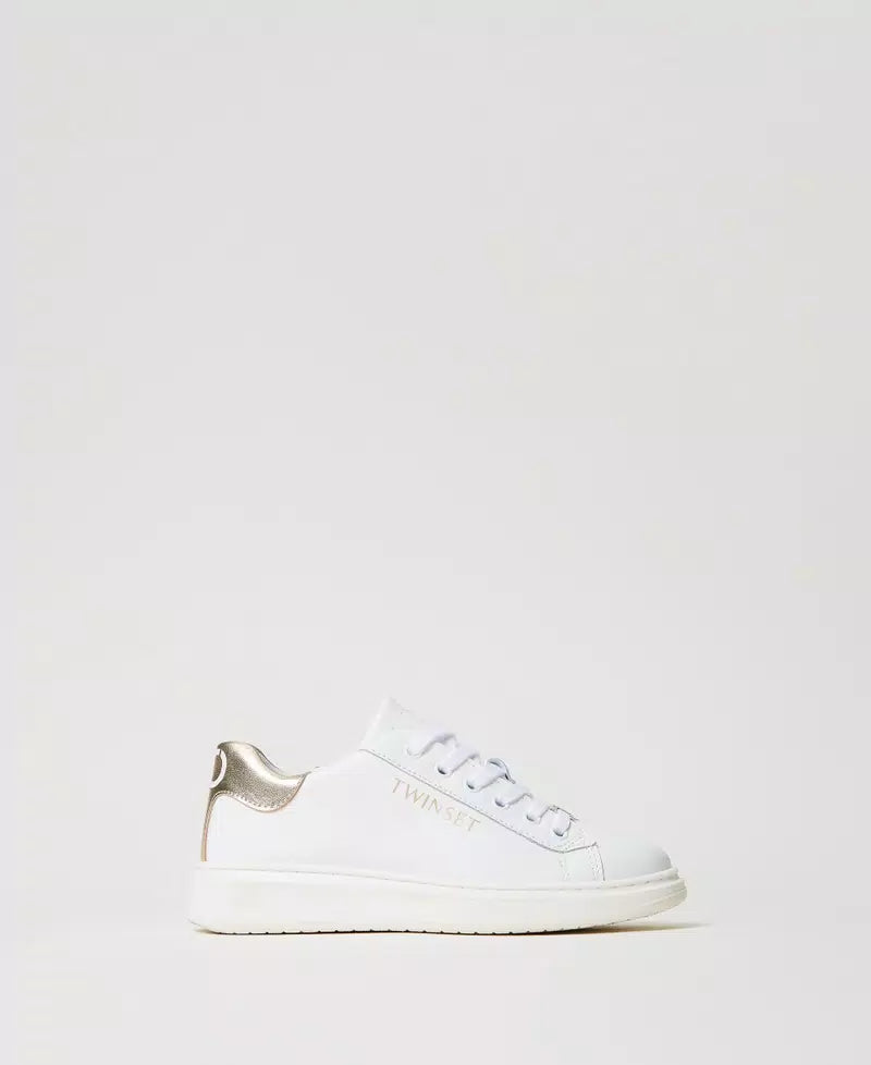 sneakers in pelle laminata 251GCJ010 12173 TWINSET GIRL 