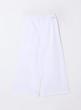 TWINSET GIRL Pantalone ampio bianco Bianco