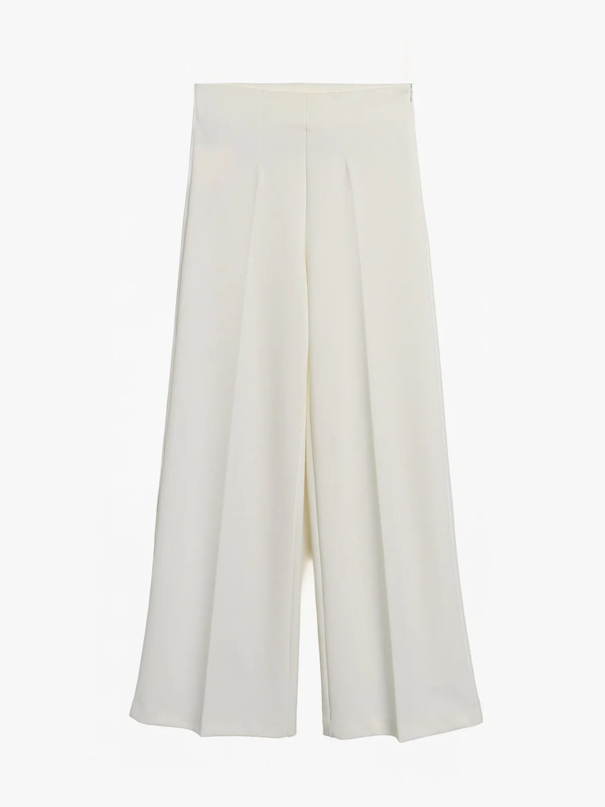 pantalone in crepe TD0449 NATURALE VICOLO 
