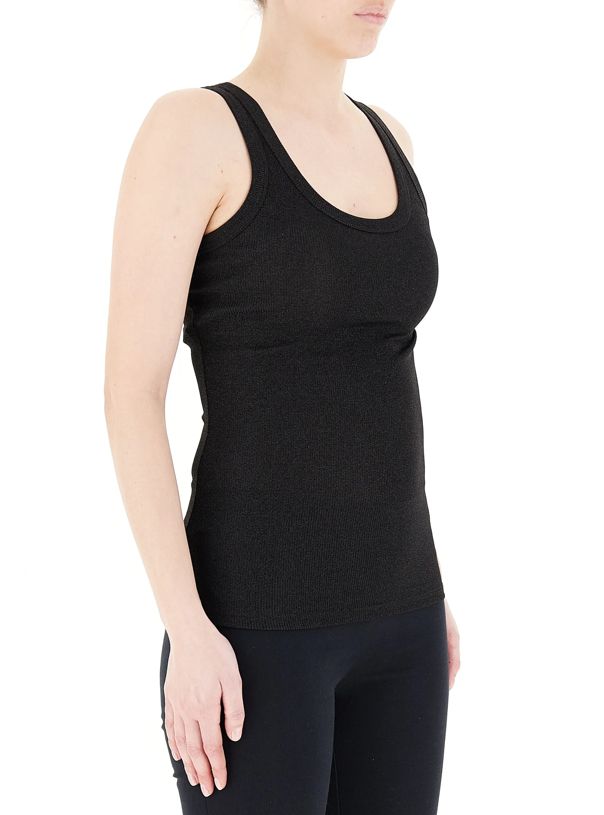 top a costine UD0032 NERO VICOLO 