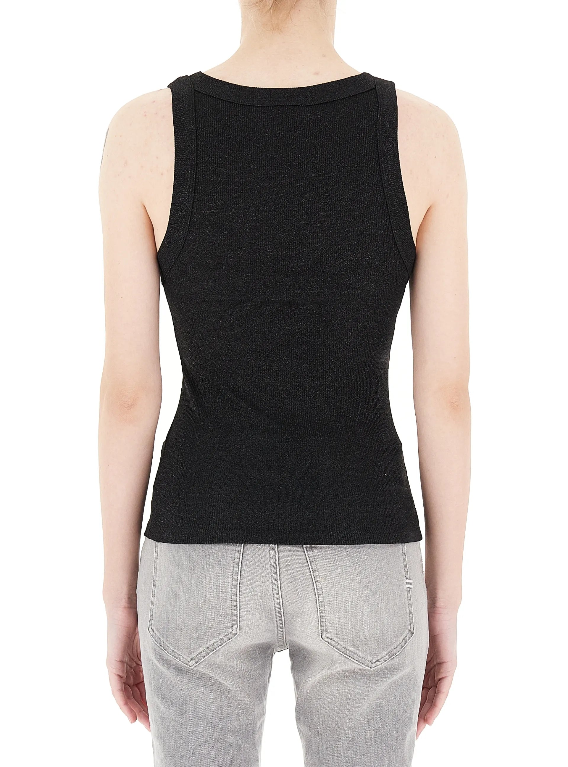 top a costine UD0086 NERO VICOLO 