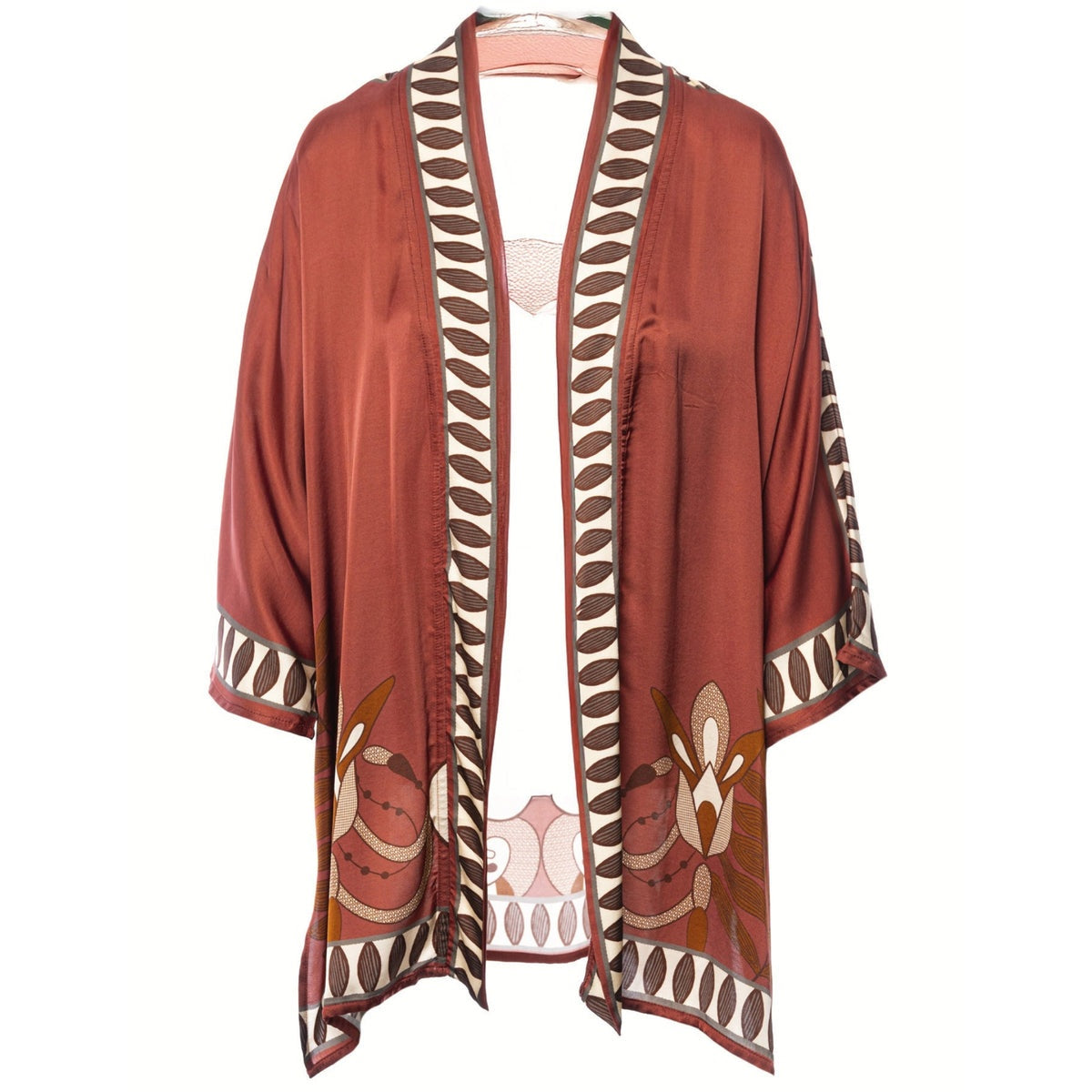 kimono marrakesh A76SJ094 BRICK ANONYME 