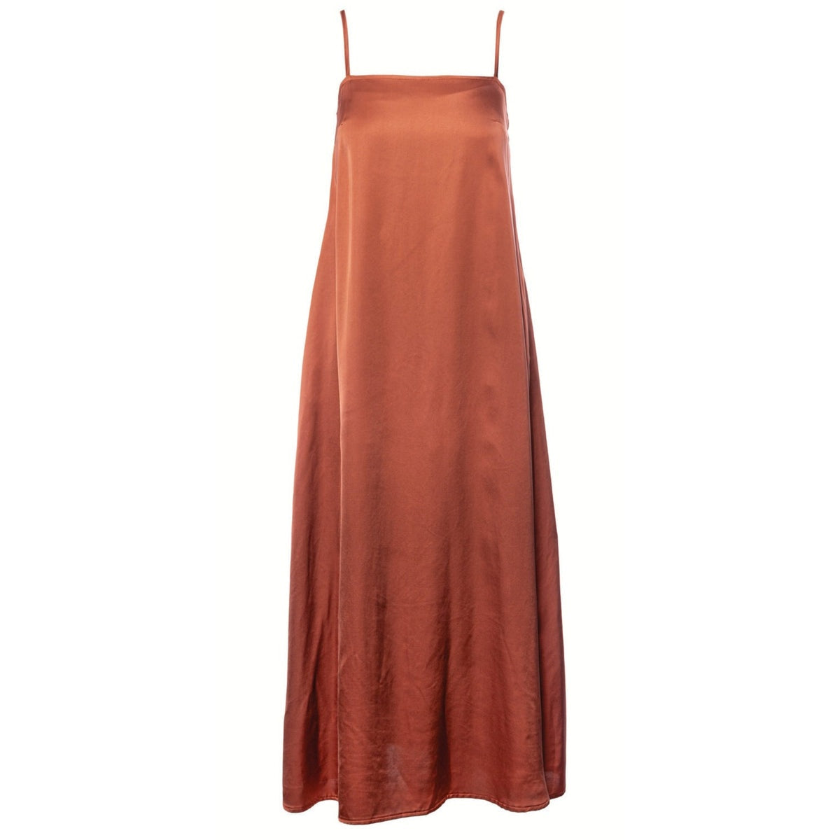 abito in satin P76SD231 BRICK ANONYME 