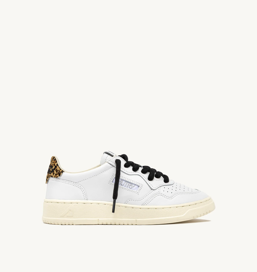 sneakers medalist low leopard AULWOC01 WHITE/LEOPARD AUTRY 