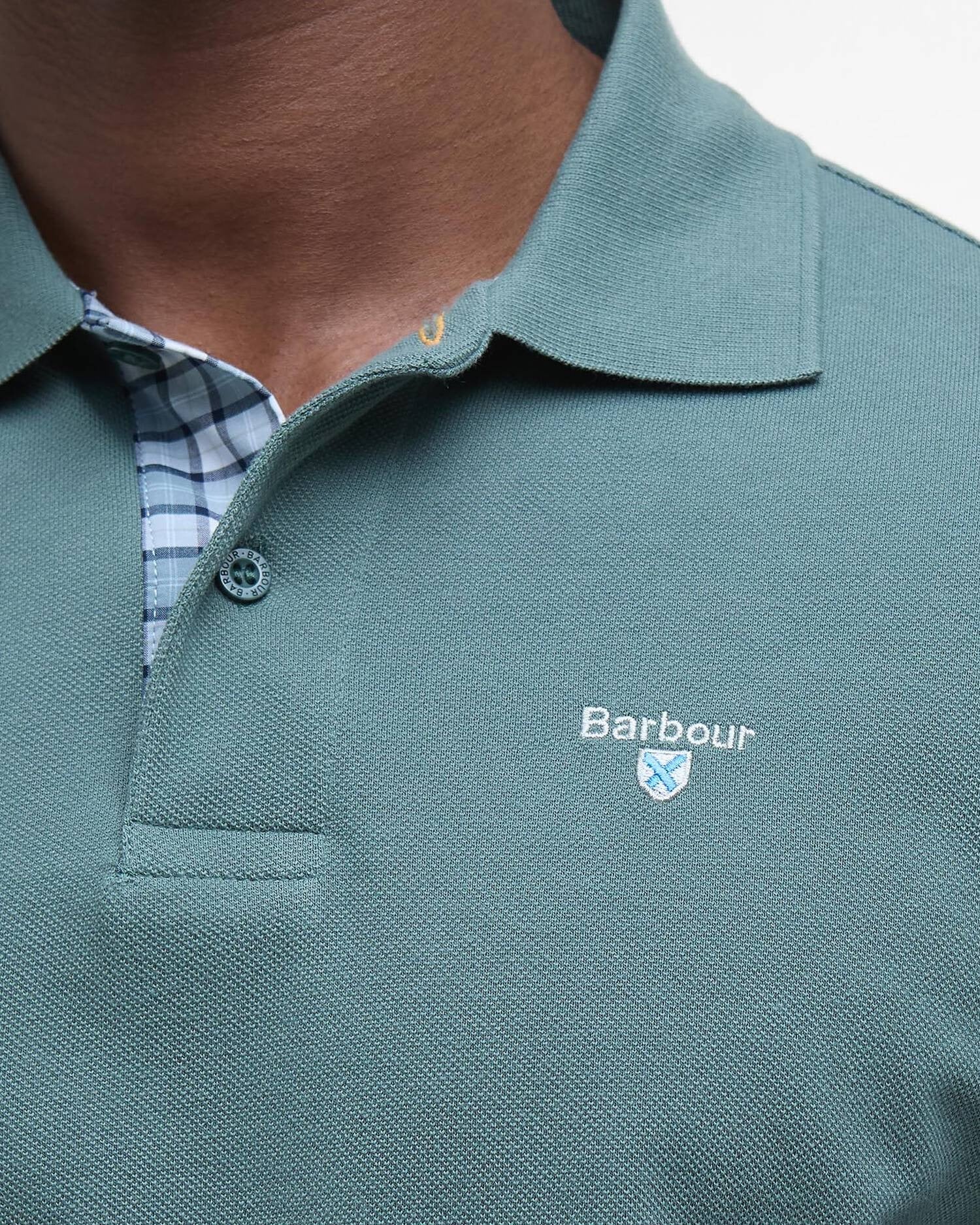 polo in cotone MML0012 TE31 BARBOUR 