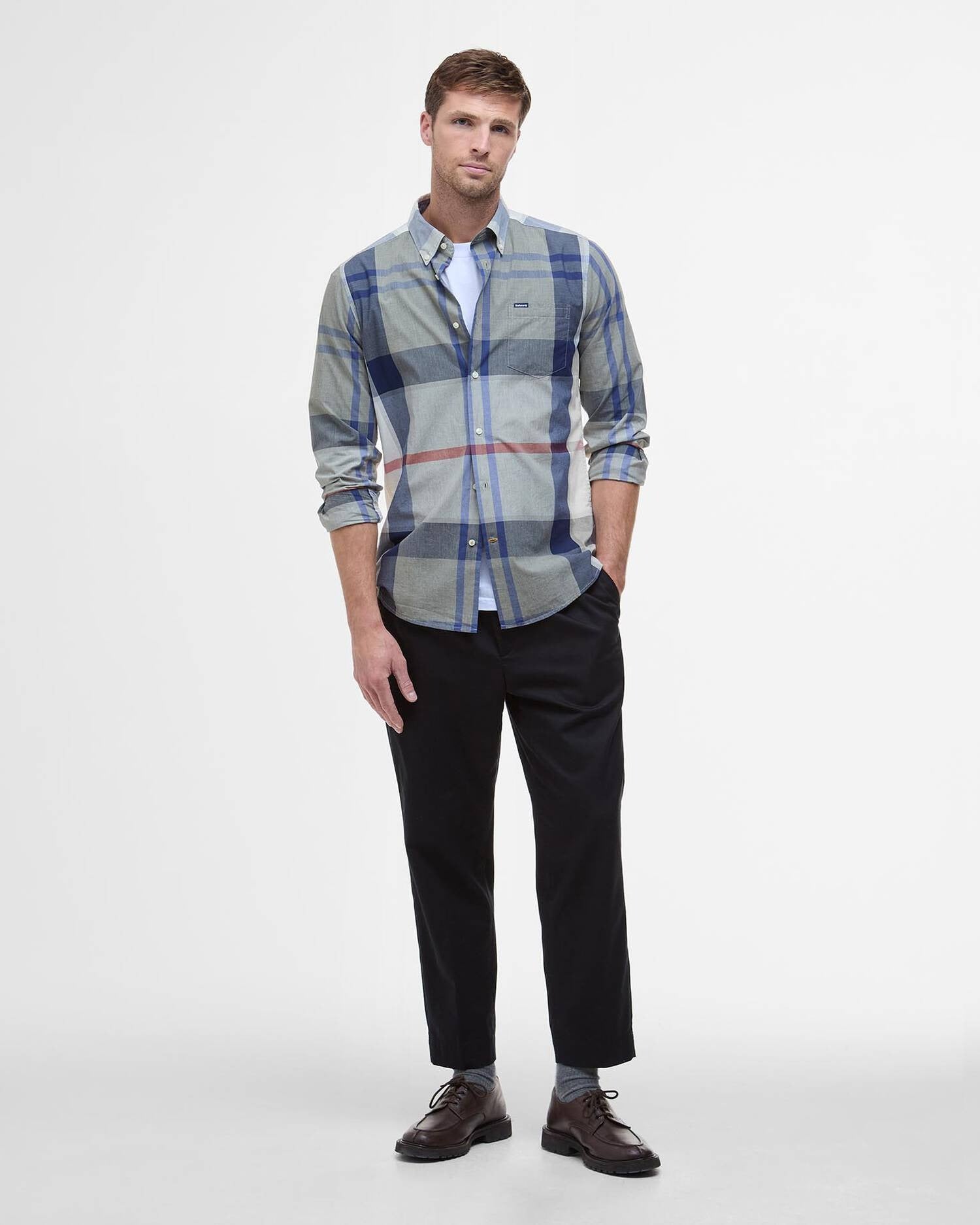 camicia sartoriale harris MSH5071 TN40 BARBOUR 