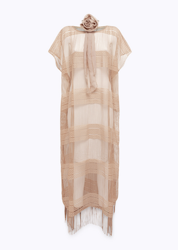 cappa lunga in tulle NA6003T6903 61212 Blugirl 