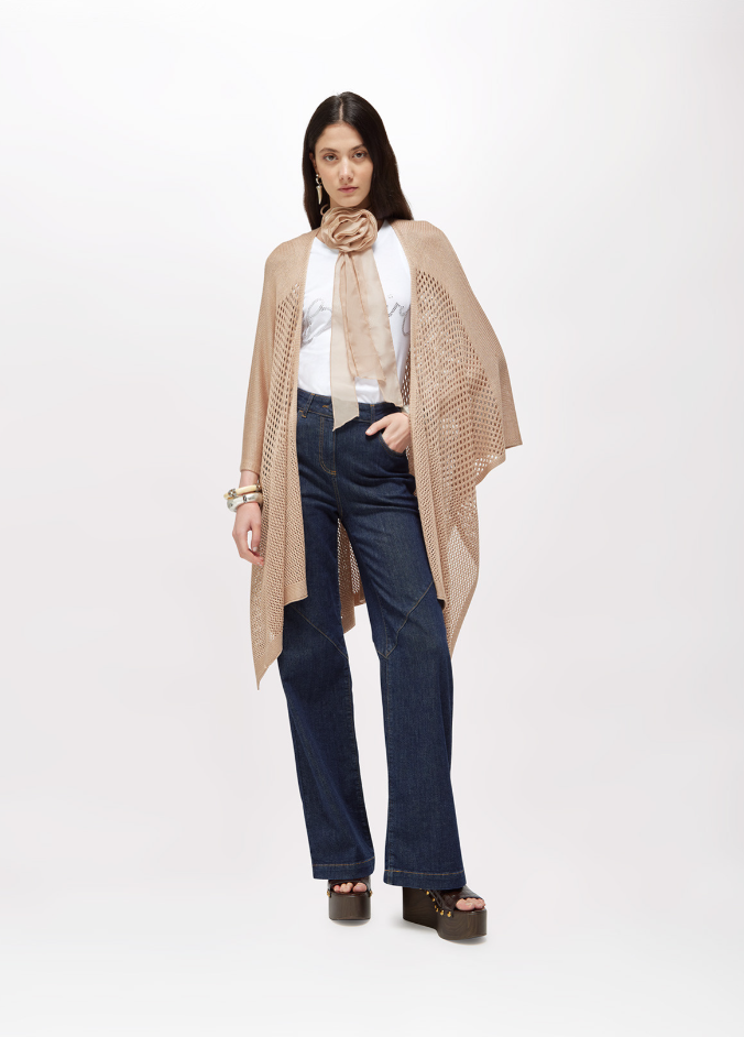 cappa in maglia NA6005M0300 61212 Blugirl 