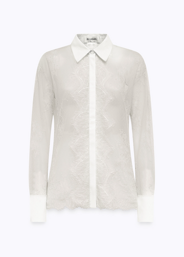 camicia in pizzo RA6155J3901 X1008 Blugirl 
