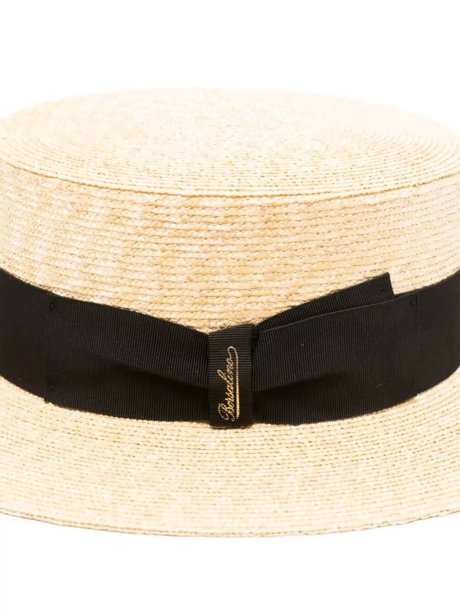 cappello magiostrina in treccia MAGIOSTRINA 140041 00A1 BORSALINO 