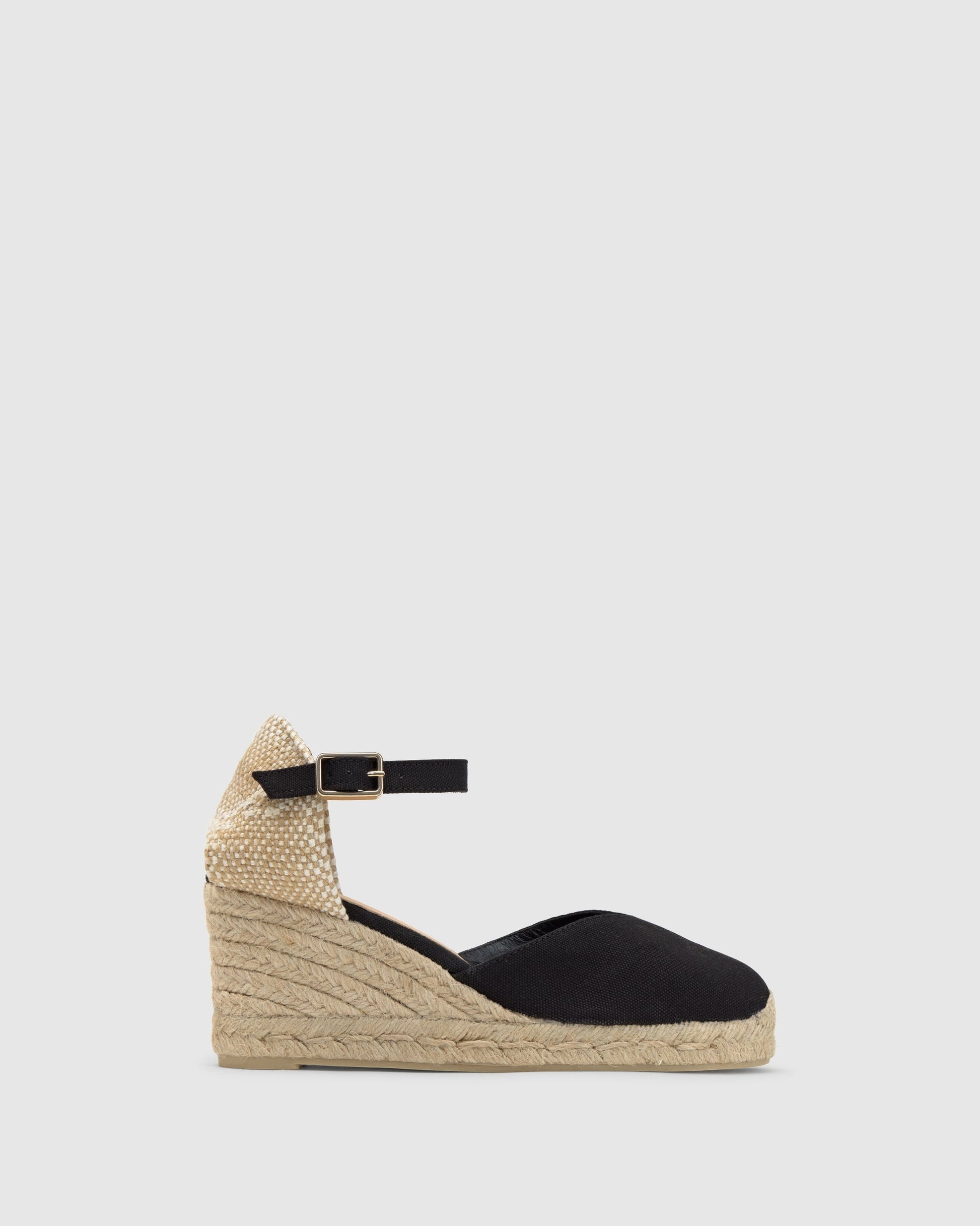 espadrillas chiarita con cinturino 020985-001 NEGRO CASTANER 