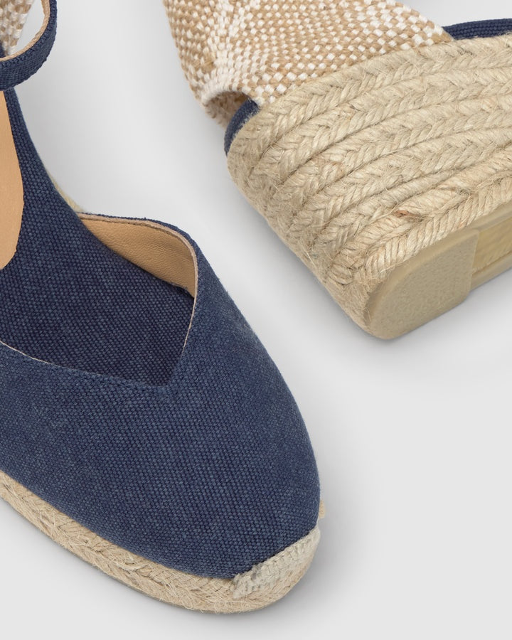 espadrillas chiarita 021661-002 AZUL OXFORD CASTANER 