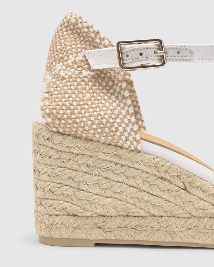 espadrillas chiarita in raso 021729-006 CRUDO CASTANER 
