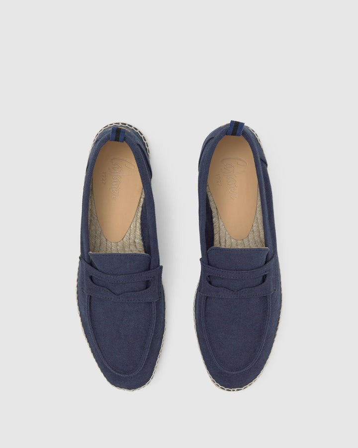 espadrillas nacho in juta 025664-319 AZUL CASTANER 