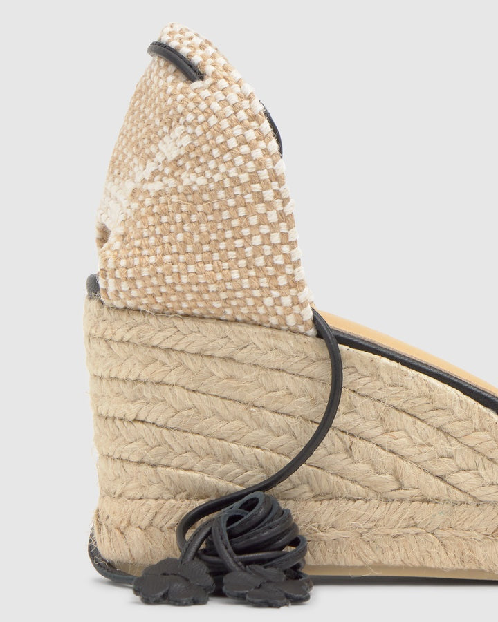 espadrillas carina in nappa 026078-280 NEGRO CASTANER 