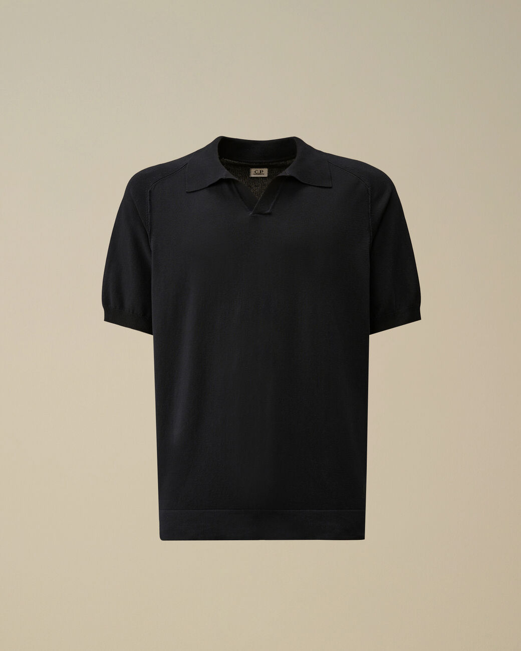 polo cotton sleeve 20CMKN104A 006323O 888 CP COMPANY 