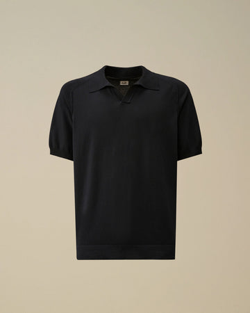 polo cotton sleeve 20CMKN104A 006323O 888 CP COMPANY 