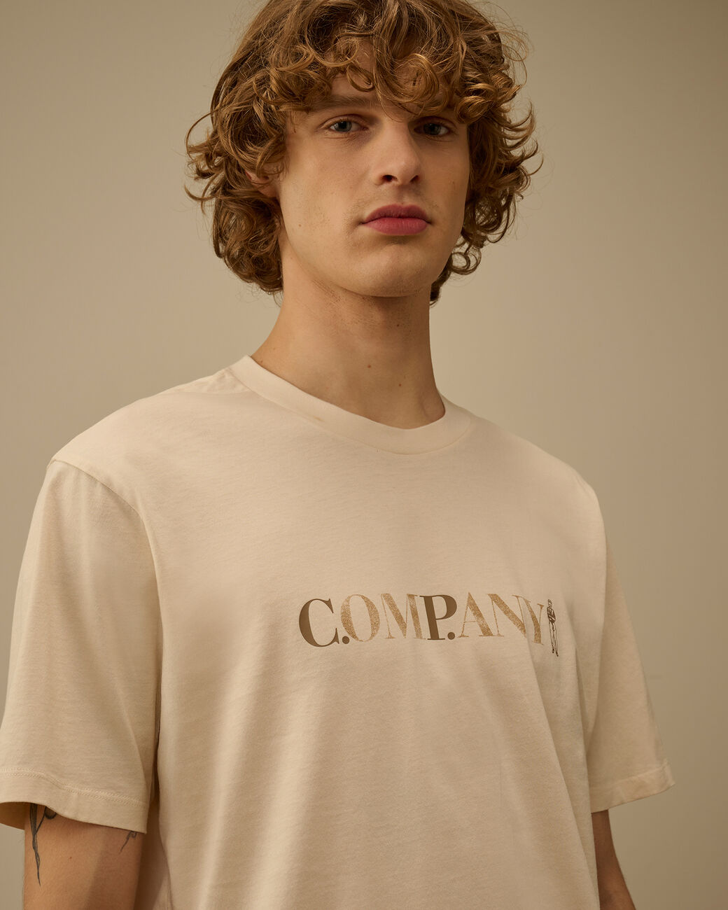 T-shirt 30/1 short 20CMTS085A 005100W 114 CP COMPANY 