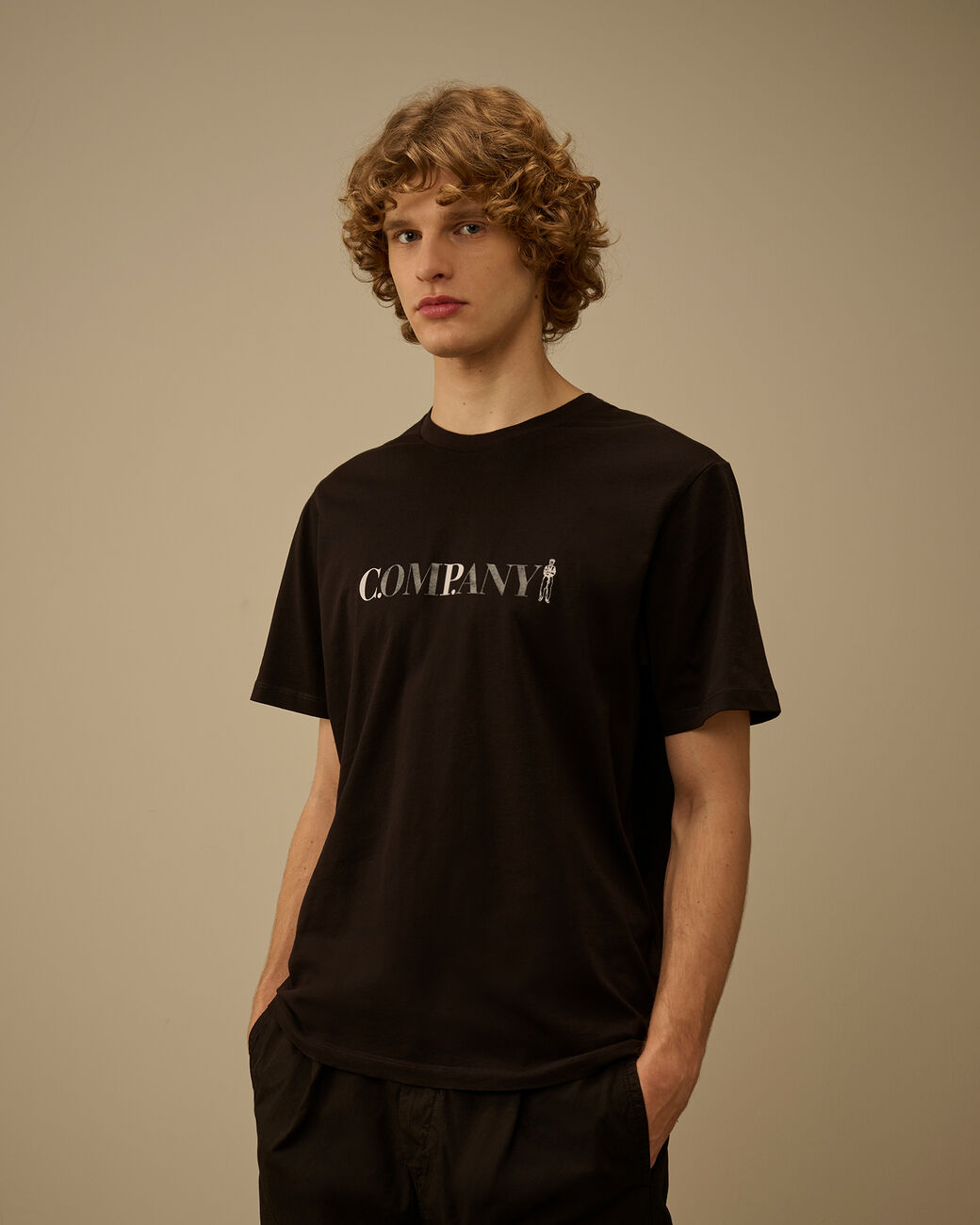 T-shirt 30/1 short 20CMTS085A 005100W 999 CP COMPANY 