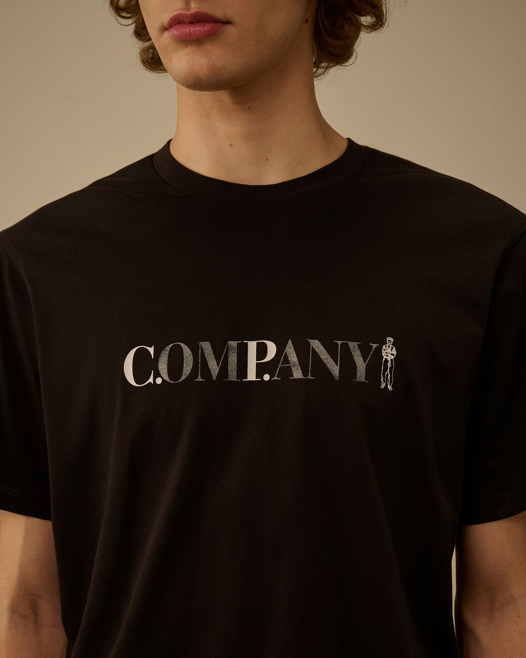 T-shirt 30/1 short 20CMTS085A 005100W 999 CP COMPANY 