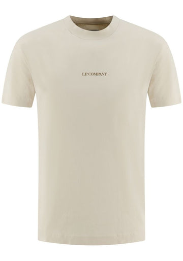t-shirt sleeve logo 20CMTS087A 005100W 103 CP COMPANY 