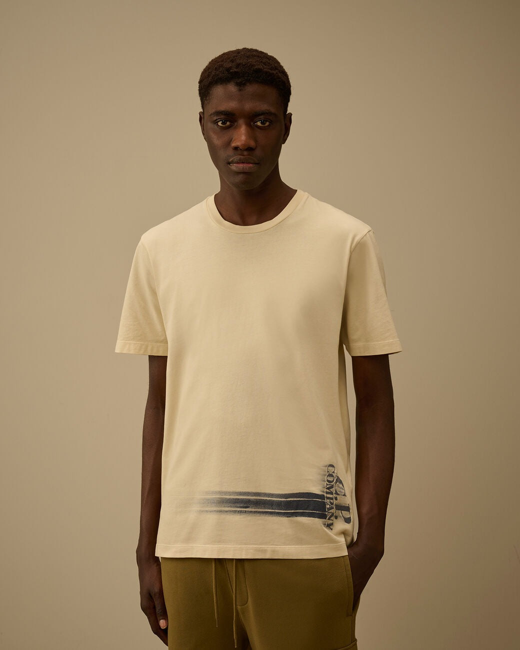 t-shirt bottom logo 20CMTS293A 005431G 114 CP COMPANY 