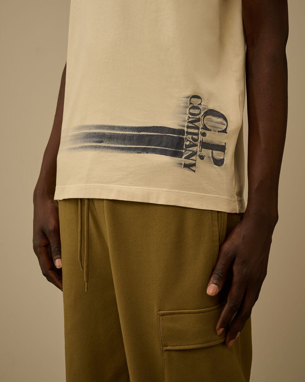 t-shirt bottom logo 20CMTS293A 005431G 114 CP COMPANY 