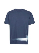 CP COMPANY t-shirt bottom logo Blu