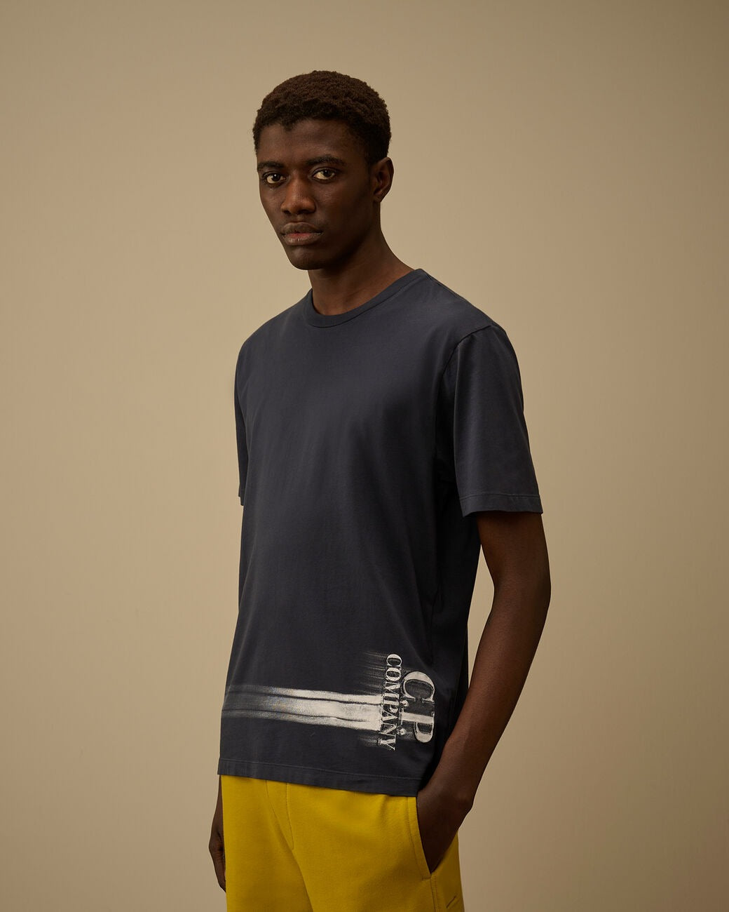 t-shirt bottom logo 20CMTS293A 005431G 889 CP COMPANY 