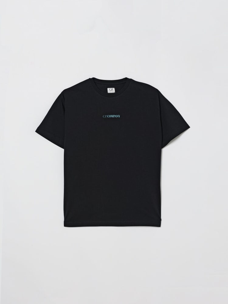 t-shirt con maxi logo schiena CSM002LAA17 41150 CP COMPANY KIDS 