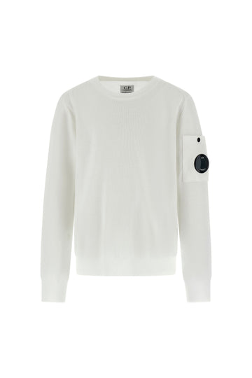 maglioncino con lente iconica CUW000LHE83 10135 CP COMPANY KIDS 