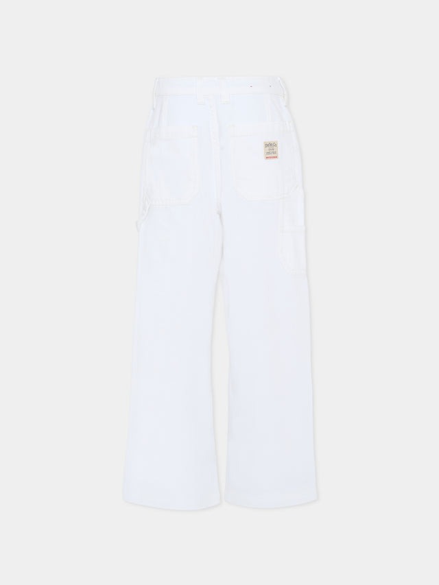 jeans bianco in denim bianco J02361 KXBRZ K141 DIESEL 