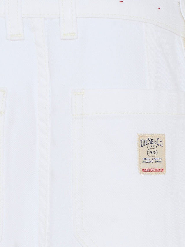 jeans bianco in denim bianco J02361 KXBRZ K141 DIESEL 