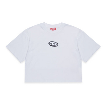 t-shirt in cotone maniche corte J02428 00YI9 K100 DIESEL 