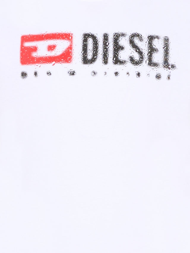 t-shirt con logo diesel J02475 00YI9 K100 DIESEL 
