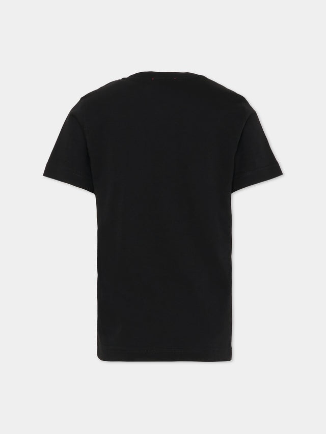 t-shirt con logo diesel J02475 00YI9 K900 DIESEL 