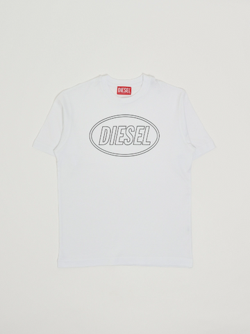 t-shirt con logo J02582 0GRAI K100 DIESEL 